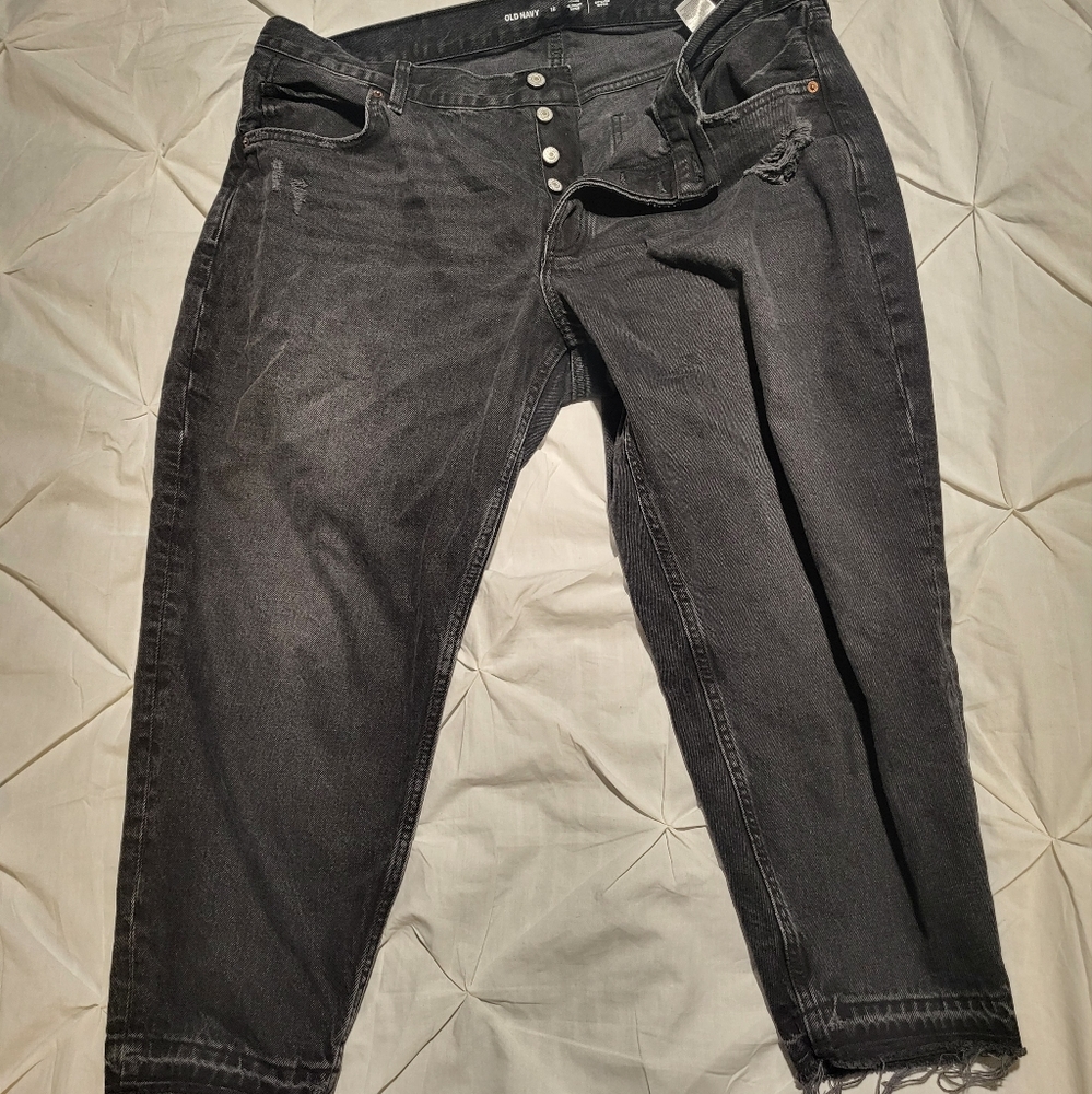 Slouchy Taper High Rise Jeans